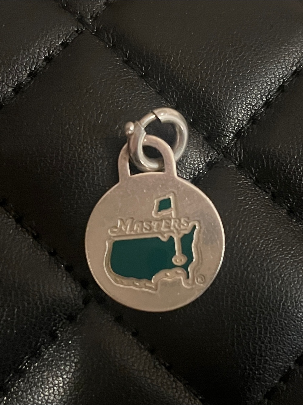 Masters Augusta Berckmans Place Green Enamel Tiffany & Co Charm 925 sterling